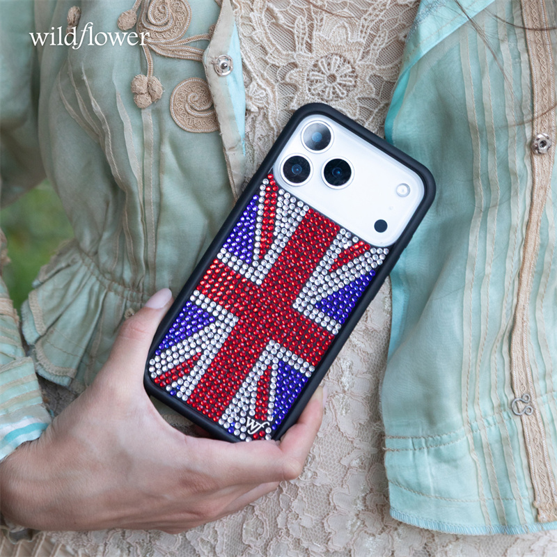 Glitzernde Handyhülle mit Stra – Phone Cases London Bewertung und Preis