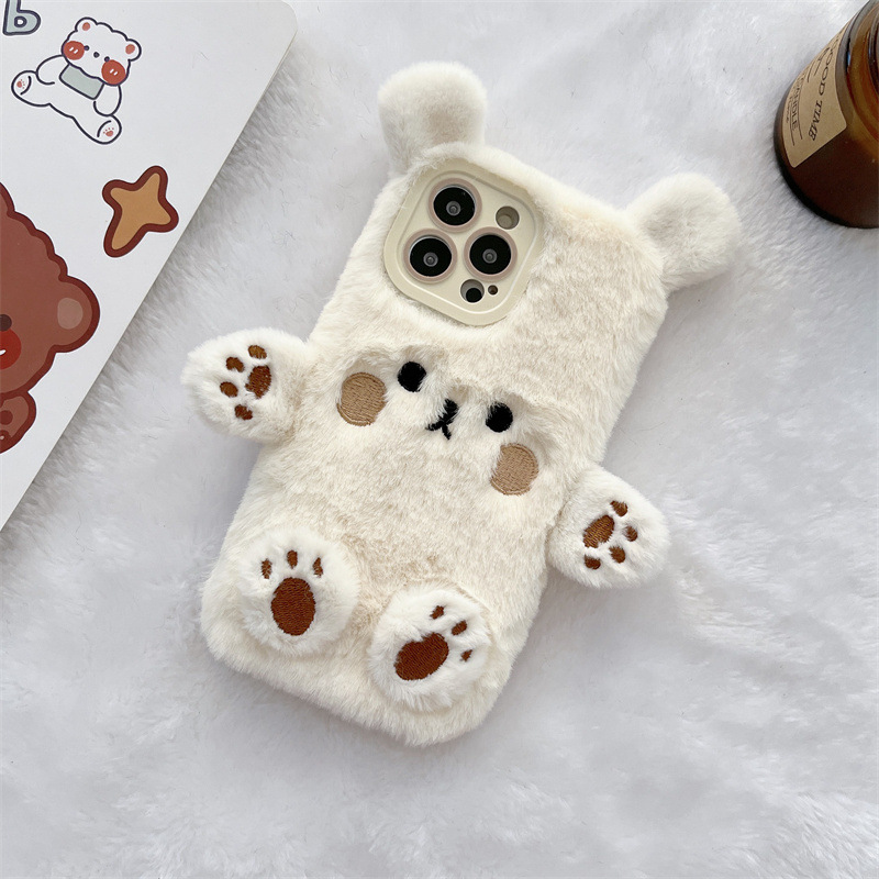 Koreanische 3D Cartoon Bär Fla – Phone Cases Iphone 13 Bewertung und Preis