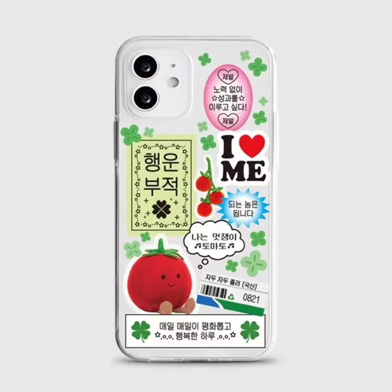 Koreanische Ins-Stil Süße Vier – Phone Cases Xr Iphone Bewertung und Preis
