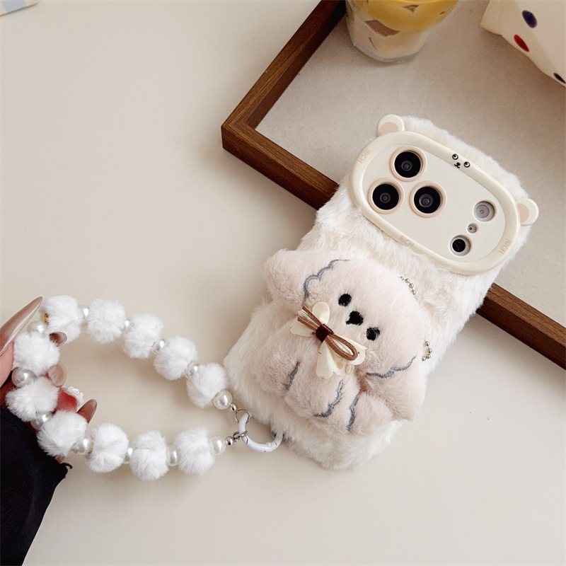 3D-Cartoon-Bowknot-Welpen-warm – Phone Cases Iphone 13 Bewertung und Preis