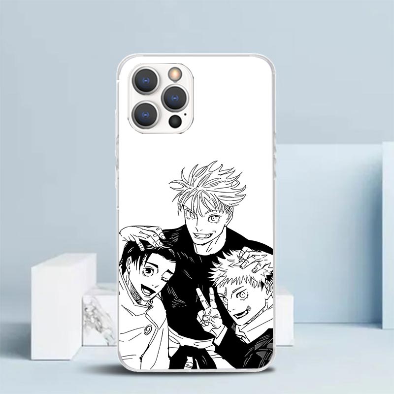 Schwarz-weiße Kaisen J-Jujutsu – Phone Cases Jujutsu Kaisen Bewertung und Preis