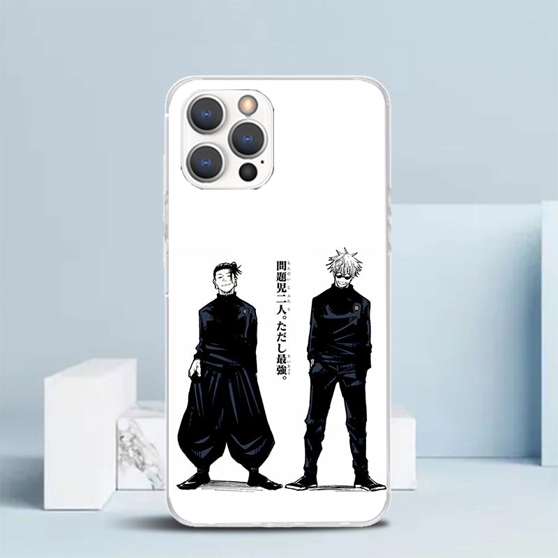 Schwarz-weiße Kaisen J-Jujutsu – Phone Cases Jujutsu Kaisen Bewertung und Preis